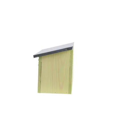 animallparadise - Appartement pour moineaux, horizontal, en bois pin, zinc,