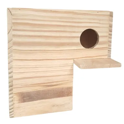 zolux - Nichoir duplex 25 x 25 x 15 cm ø 6 cm pour oiseaux