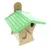 animallparadise - Nichoir en bois composite, brun vert, pour oiseaux