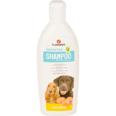 Flamingo - Shampoing aux œufs 300 ml pour chien Flamingo - Shampoing aux œufs 300 ml pour chien