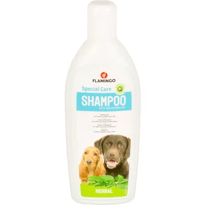 Flamingo - Shampoing a l'herbe, 300 ml pour chien