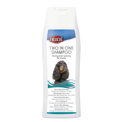 Shampoing 250 ml, 2 en 1 pour chien