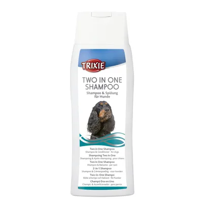 Trixie - Shampoing 250 ml, 2 en 1 pour chien
