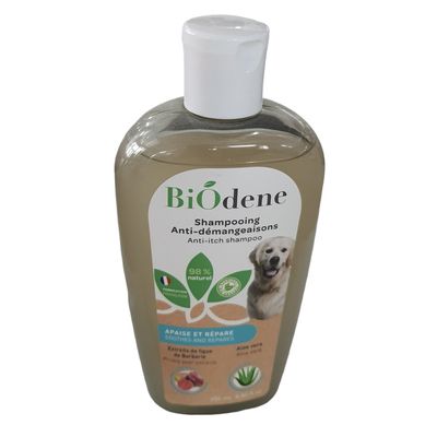 Shampooing Anti-démangeaisons 250 ml Biodene Pour Chiens