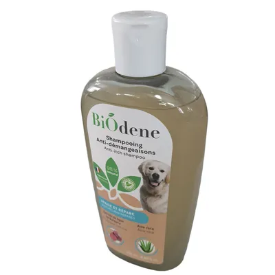 Shampooing Anti-démangeaisons 250 ml Biodene Pour Chiens