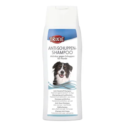 Trixie - Shampoing antipelliculaire, 250 ml pour chien. Trixie - Shampoing antipelliculaire, 250 ml pour chien.