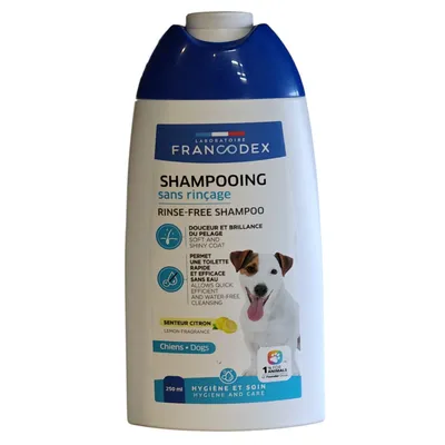 Shampooing Sans Rinçage 250ml pour chien Shampooing Sans Rinçage 250ml pour chien
