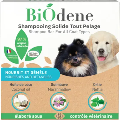 Shampooing solide 92 g tout pelage pour chien