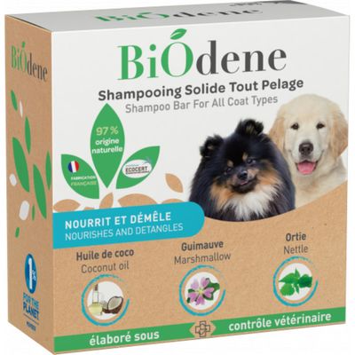 Shampooing solide 92 g tout pelage pour chien