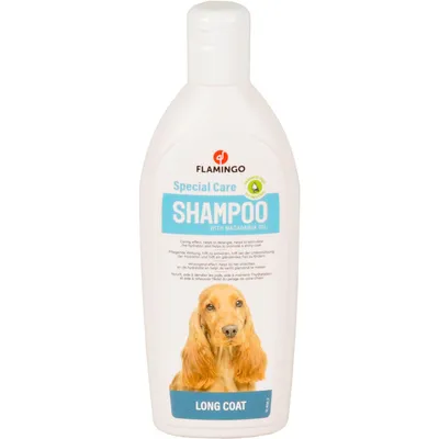 Flamingo - Shampoing 300ml spécial poils long pour chien
