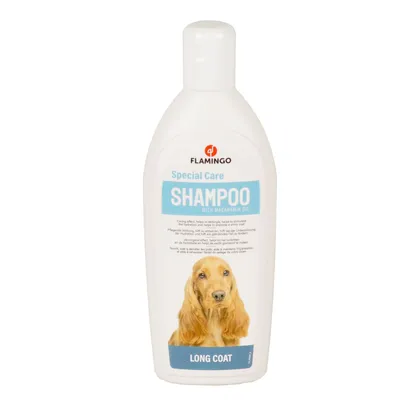 Flamingo - Shampoing 300ml spécial poils long pour chien