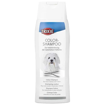 Trixie - Shampoing spécial poils blancs 250ml  pour chien.