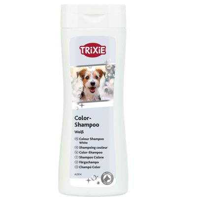 Shampoing spécial poils blancs 250ml  pour chien.