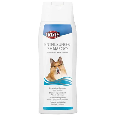 Trixie - Shampoing démêlant 250 ML pour chien a poils longs Trixie - Shampoing démêlant 250 ML pour chien a poils longs