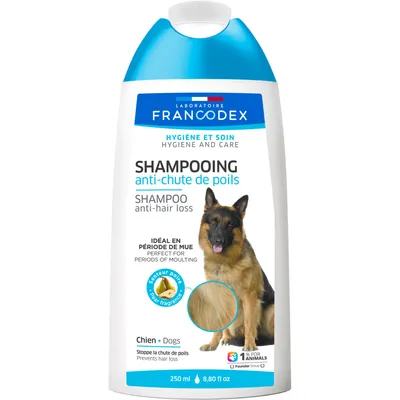Francodex - Shampooing Anti-Chute de Poils 250 ML pour chien