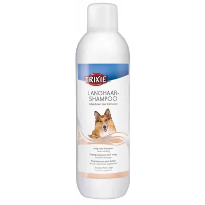 Trixie - Shampoing 1 Litre pour chien a poils longs Trixie - Shampoing 1 Litre pour chien a poils longs
