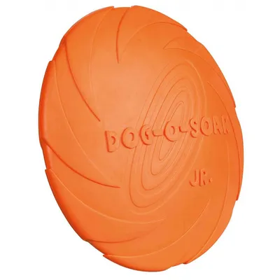 Trixie - jeux disque volant ø 22 orange  pour chien