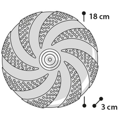 Disque Volant ZAZA, TPR,  ø18 cm, jaune et rose, Jouet pour chien.