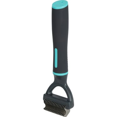 Peigne démêloir 18.5 cm, 16 dents pour chien.
