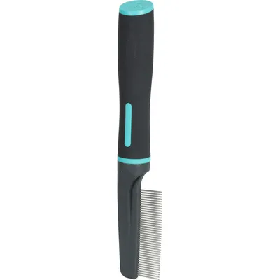 Peigne fin 21 cm,  40 dents pour chiens.
