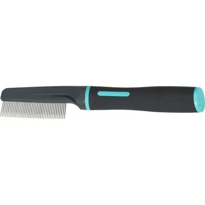 Peigne fin 21 cm,  40 dents pour chiens.