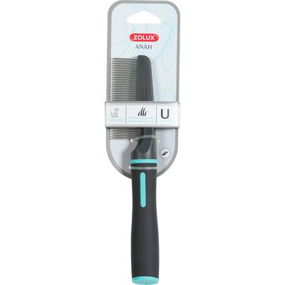 Peigne moyen 22 cm,  35 dents pour chien.