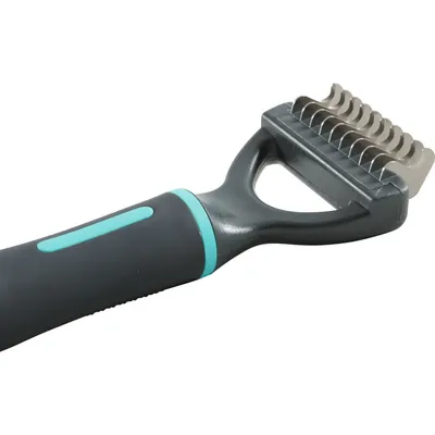 Peigne démêloir 18.5 cm, 10 dents pour chien