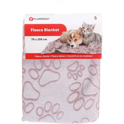 Couverture LALIA Taille S  70 x 100cm vieux rose pour chiens.