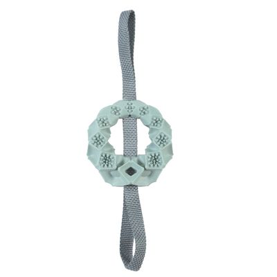 Jouet Cercle TPR cache friandises Kaki ø 12x 36 cm pour chien