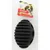 Flamingo - Jouet balle avec emplacement a friandise pour chien, Noir 10 cm