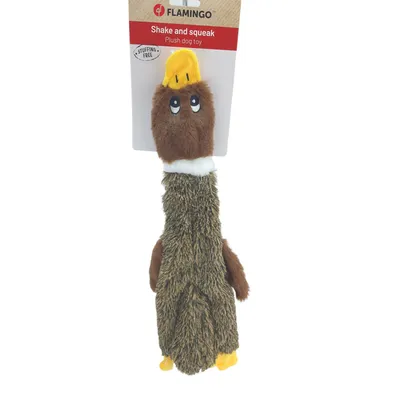 Flamingo - Jouet Canard inez brun 47 cm pour chien