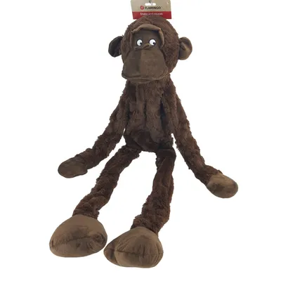 Flamingo - Jouet Singe Madina  100cm pour chien