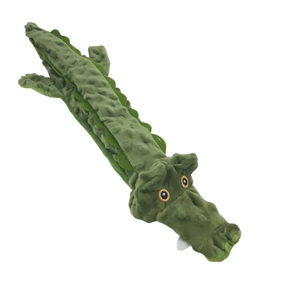 Flamingo - Jouet Crocodile Ruben vert 60 cm pour chien