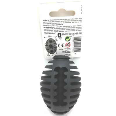 jeux pour chien Gladiator Rugby  S Noir 8 cm ø 5.8 cm extra strong
