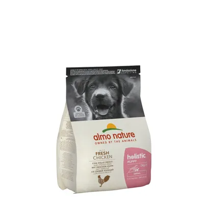 Almo Nature - Croquettes Holistic au Poulet pour Chiot de Petite Taille Almo Nature - Croquettes Holistic au Poulet pour Chiot de Petite Taille