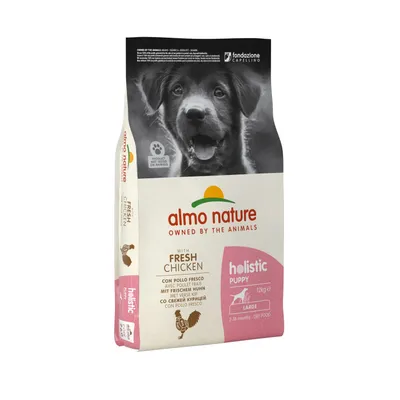 Almo Nature - Croquettes Holistic au Poulet pour Chiot de Grande Taille Almo Nature - Croquettes Holistic au Poulet pour Chiot de Grande Taille