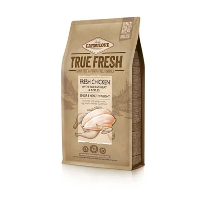 Carnilove - Croquettes Sans Céréales True Fresh Dinde pour Chien Senior Carnilove - Croquettes Sans Céréales True Fresh Dinde pour Chien Senior