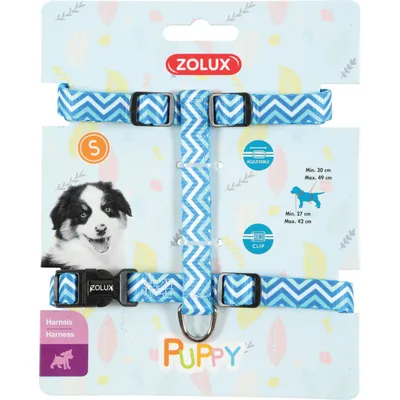 Harnais S PUPPY PIXIE 13 mm 27 à 42 cm couleur  pour chiots
