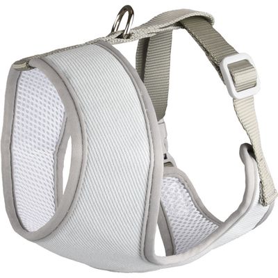 Harnais Small dog M, cou 35 cm corp réglable de 37 à 50 cm vert pour chien.