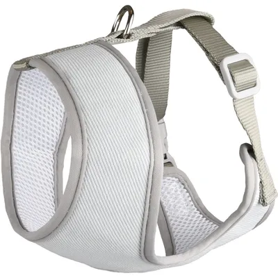 Harnais Small dog M, cou 35 cm corp réglable de 37 à 50 cm vert pour chien.