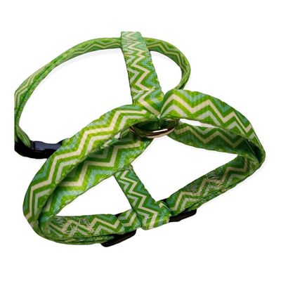 Harnais S PUPPY PIXIE vert 13 mm. 27 à 42 cm pour chiots