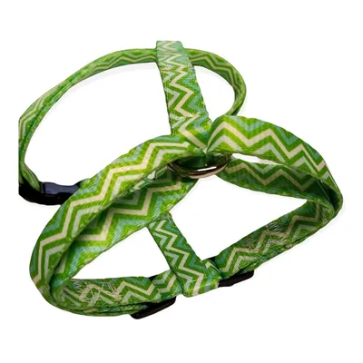 animallparadise - Harnais S PUPPY PIXIE vert 13 mm. 27 à 42 cm pour chiots