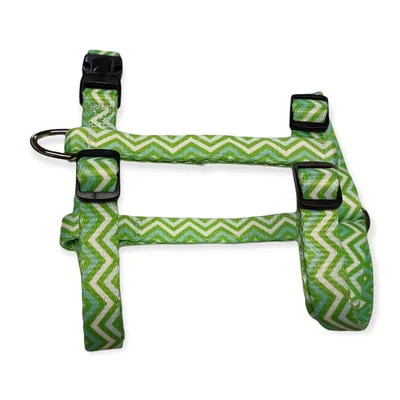 animallparadise - Harnais S PUPPY PIXIE vert 13 mm. 27 à 42 cm pour chiots