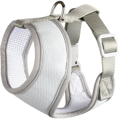 Harnais Small dog S cou 24 cm corps réglable de 32 à 44 cm vert pour chien.