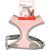 Flamingo - Harnais Small dog XS cou 20 cm corps réglable de 28 à 41 cm rose