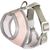 Flamingo - Harnais Small dog XS cou 20 cm corps réglable de 28 à 41 cm rose