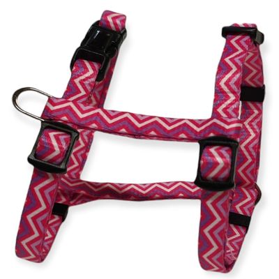 Harnais rose PUPPY PIXIE XS 8 mm 18 à 29 cm pour chiots