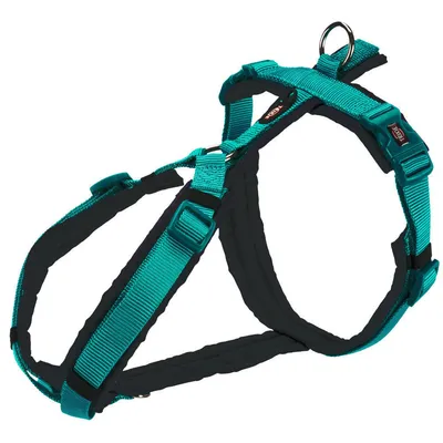 Trixie - harnais trekking S tour de ventre 36–44 cm vert/  pour chien
