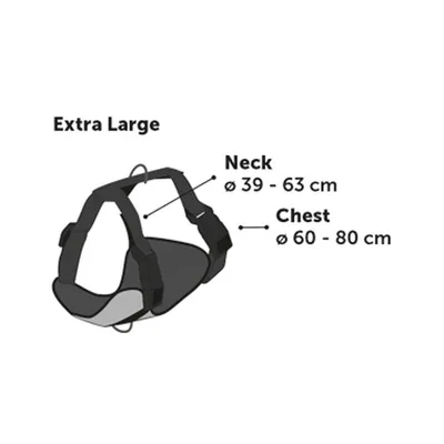 Flamingo - Harnais Milou XL réglable , pour chien,