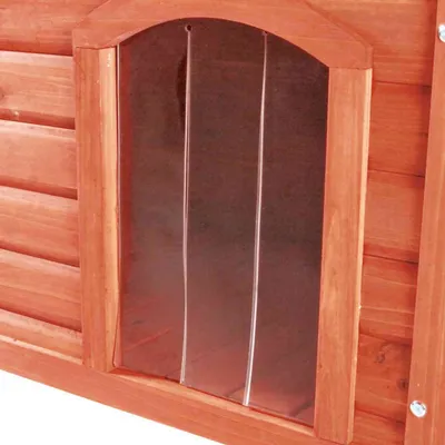 Porte plastique taille 34 par 52 cm pour les niches pour chien